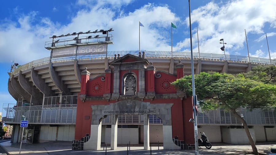 Estadio Heliodoro Rodríguez López, home of CD Tenerife, back in LaLiga Hypermotion for the 2026-27 season