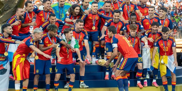 Spain's First Squad as World Champions